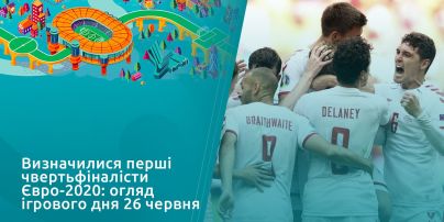 Определились первые четвертьфиналисты Евро-2020: обзор игрового дня 26 июня