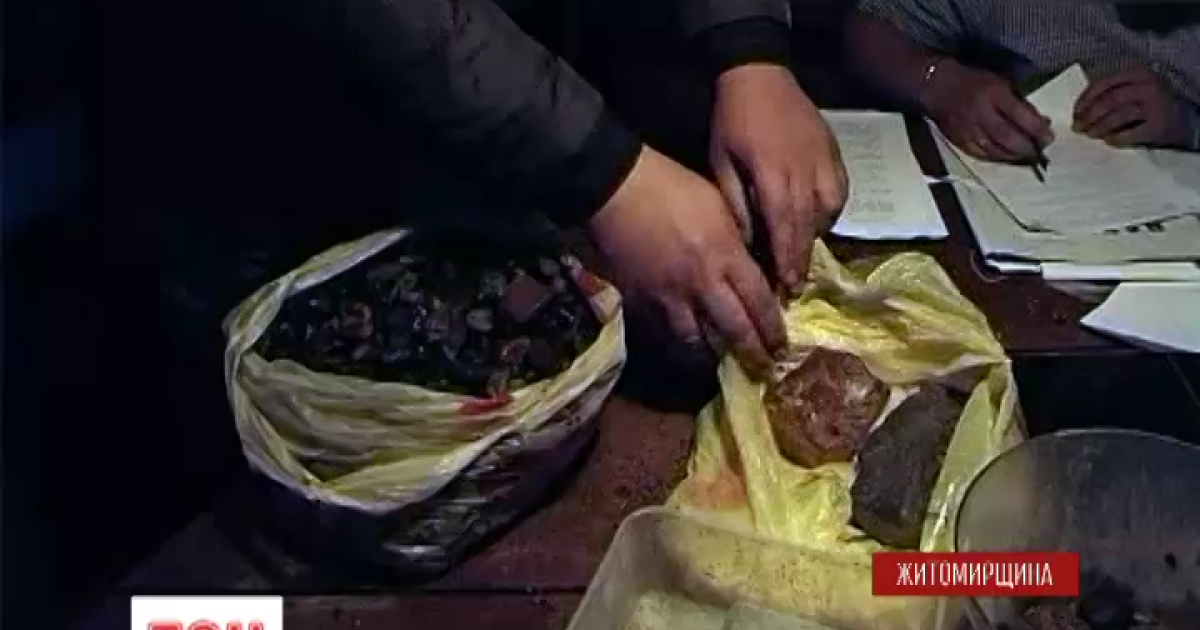 У нарушителей было 2 кг янтаря.