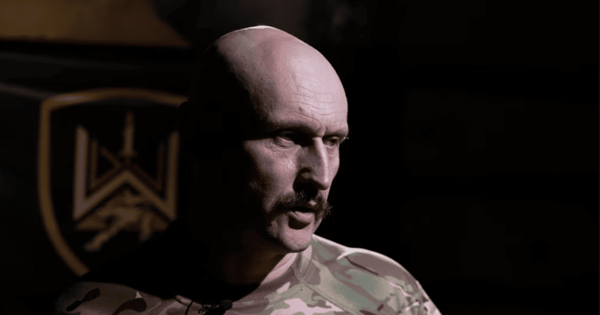 Командир 1-го ОШП Дмитро «Перун» Філатов