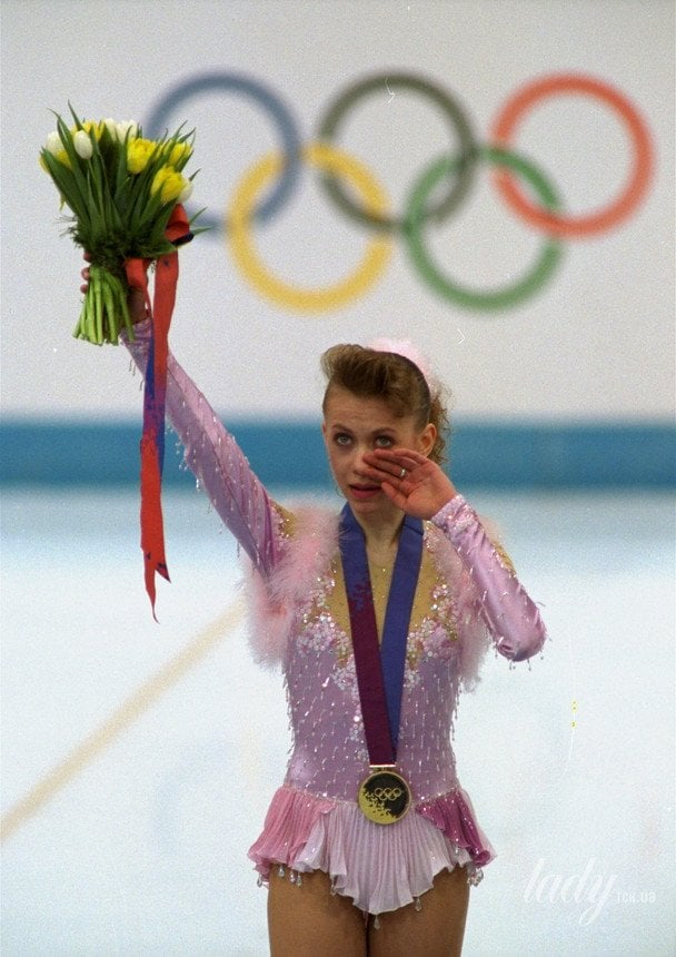 Оксана Баюл, 1994 рік / © Associated Press
