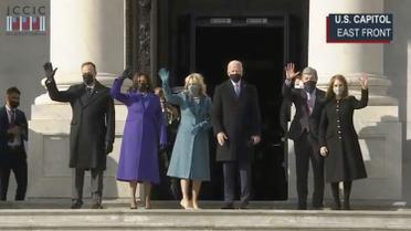 Джо и Джилл Байден, Камала Харрис и другие на инаугурации / © Getty Images