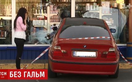 "Интуитивно решила выбить страйк": киевлянка на BMW разбила шесть машин на парковке
