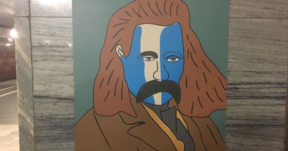 Шевченко у метро_11 / © Украинская служба ВВС