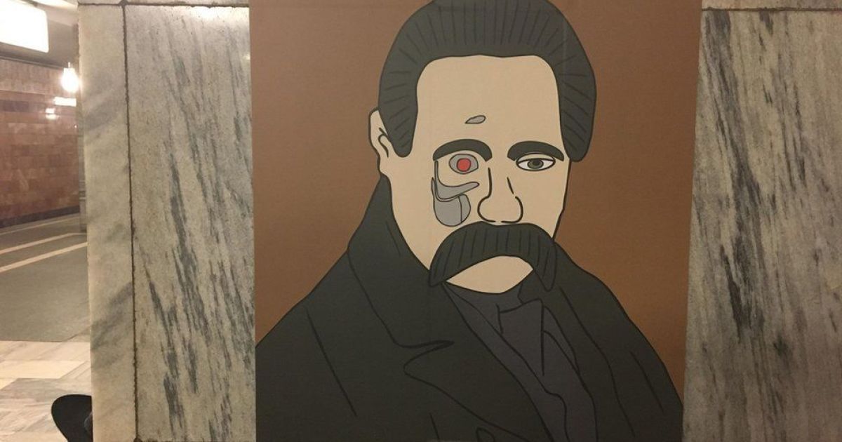 Шевченко у метро_8 / © Украинская служба ВВС