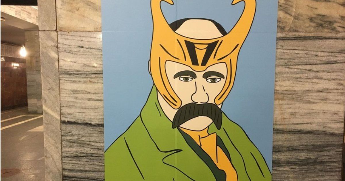 Шевченко у метро_10 / © Украинская служба ВВС