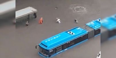 Москву затопила потужна злива – відео