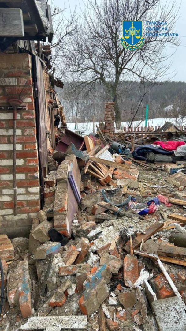 The Russians struck civilian infrastructure in Sumy region, and killed ...