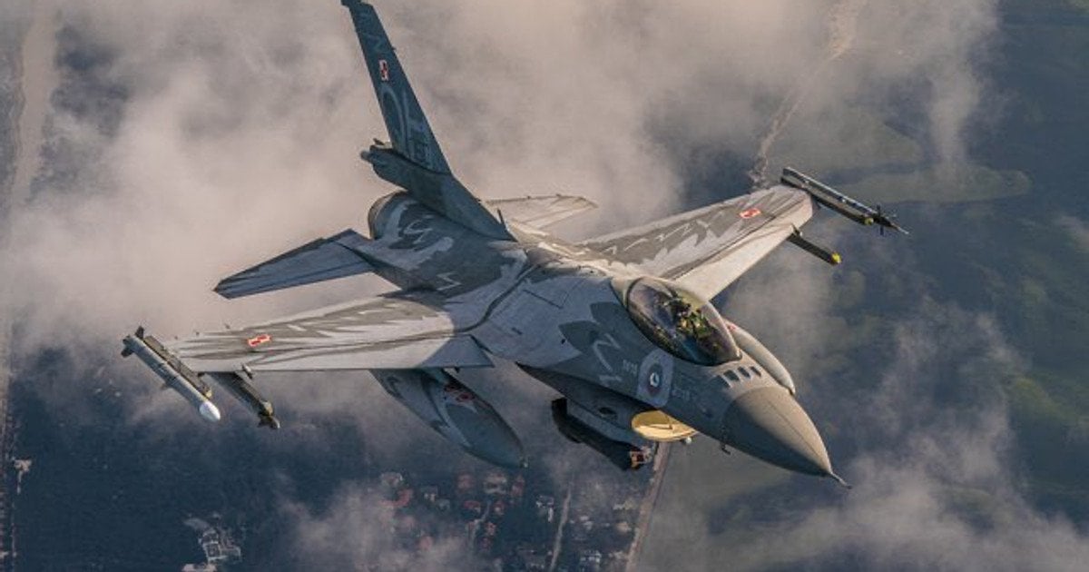 Польський F-16. Фото Władysław Kosiniak-Kamysz / Х