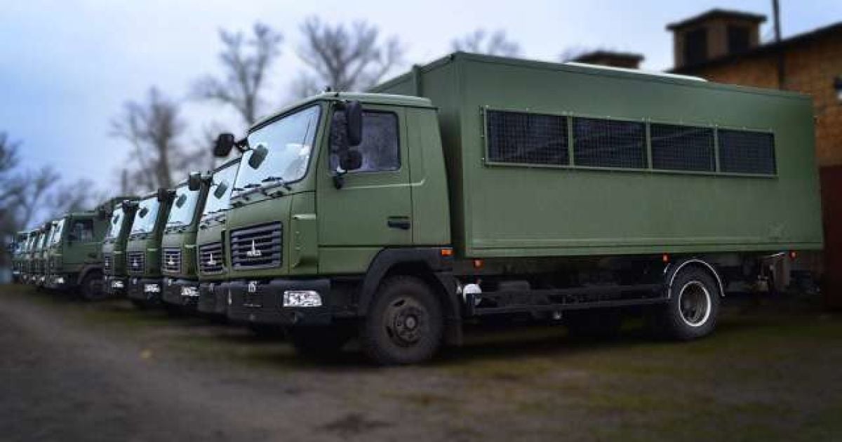 В Украине создали автобус для спецслужб на базе "МАЗа"