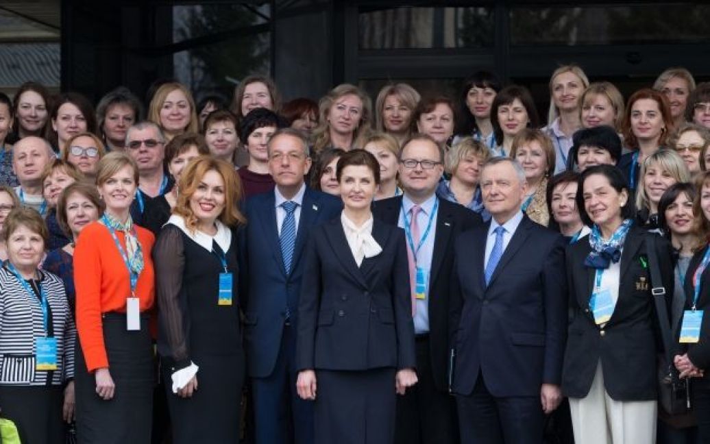 Дружина президента вперше зверталась до міжнародної аудиторії англійською мовою / © president.gov.ua