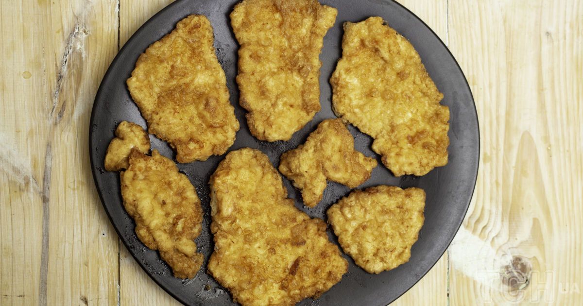 Куриное филе в кляре на минеральной воде