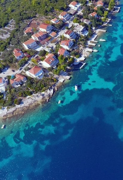 Узбережжя частини острова Корчула в Хорватії. Фото: Університет Задара