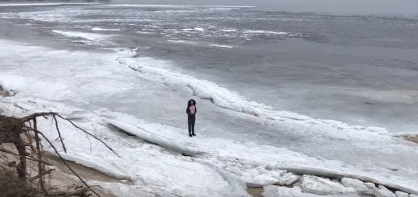 Зірка бігала по льоду / © YouTube