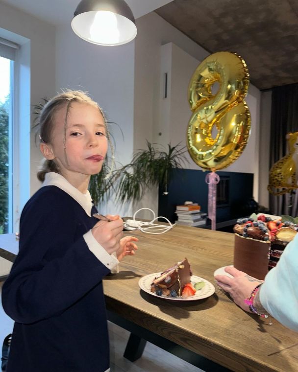 Донька Даші Кацуріної святкує 8-річчя / © instagram.com/dasha_katsurina