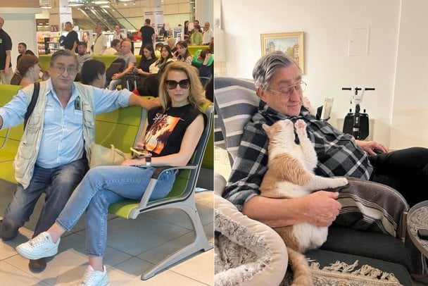 Марина Боржемська з батьком / © instagram.com/uzelkova.marina