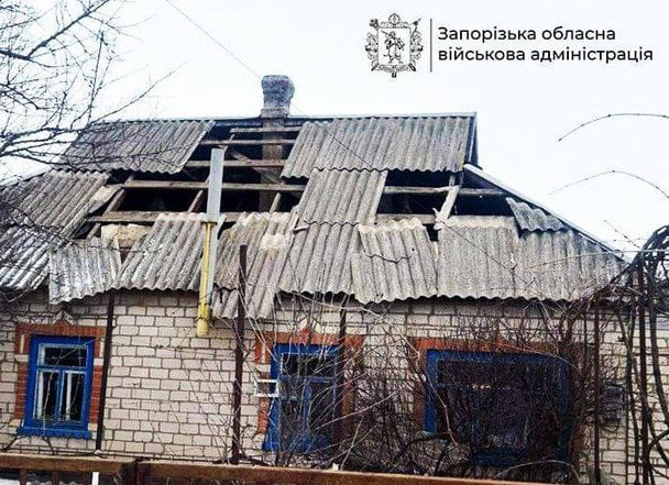 Наслідки російської атаки на Запорізьку область / © Запорізька ОВА