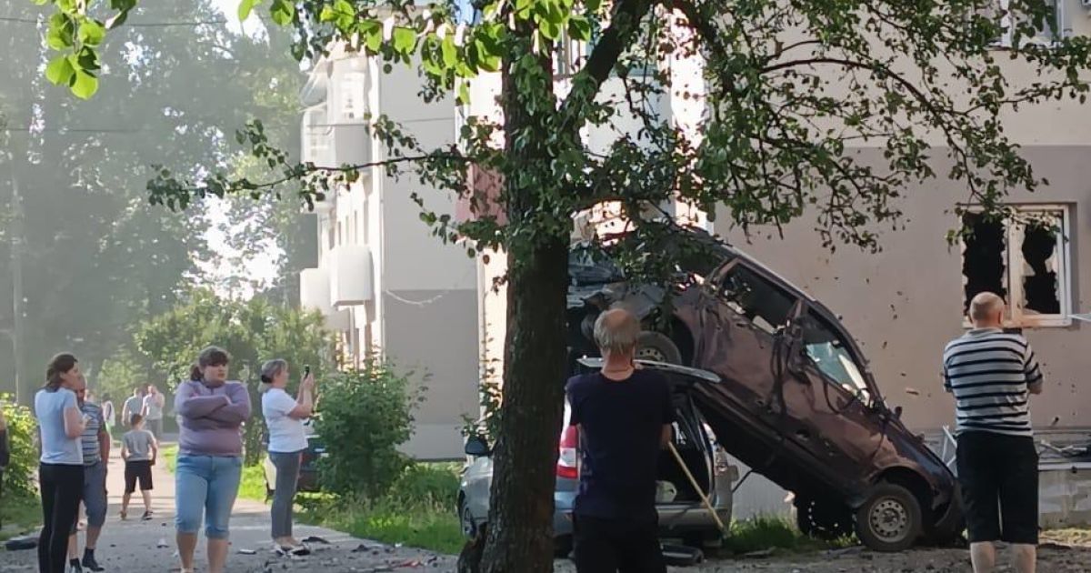 У Бєлгородській області 19 червня вкотре сталася "бавовна" / Фото: губернатор В'ячеслав Гладков та російські ЗМП