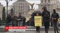 В столице молчаливой ходой привлекали внимание к проблеме рабства
