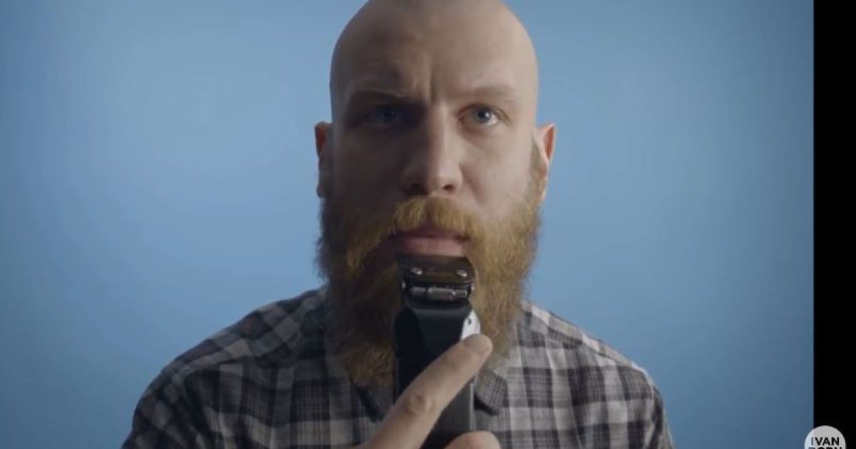 Дорн поголив бороду / © youtube.com/c/DornIvan