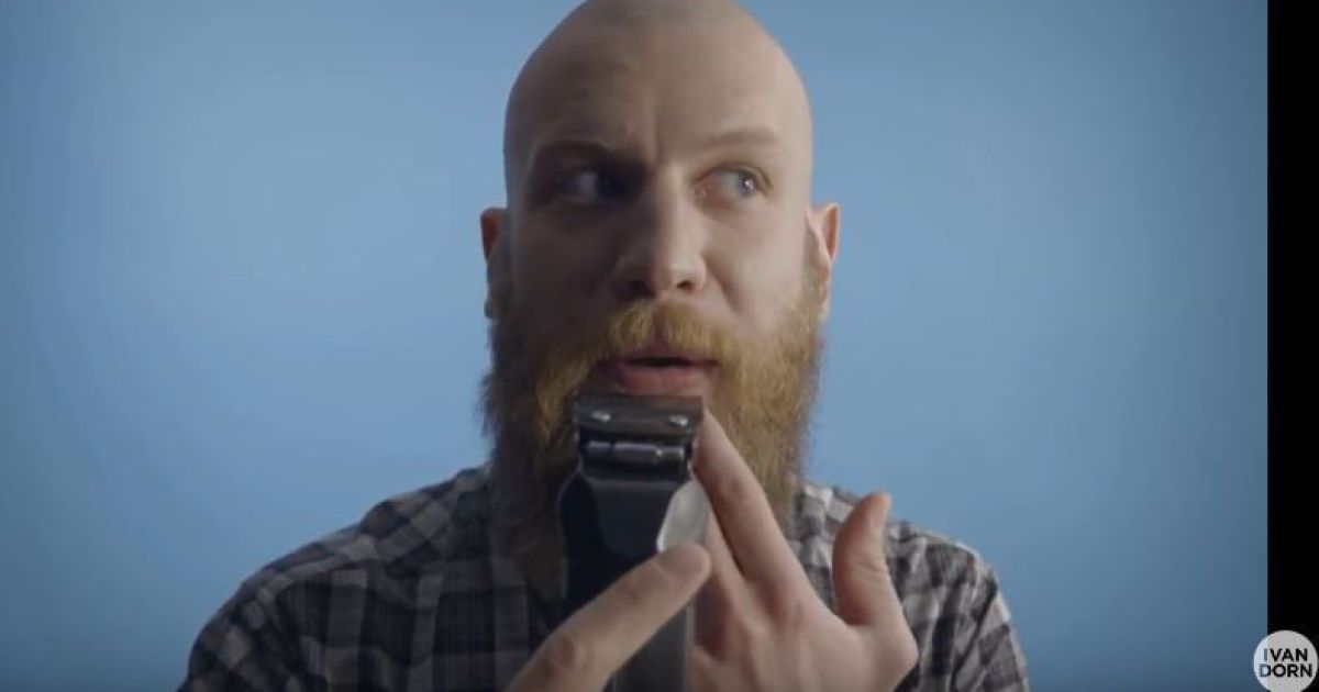 Дорн поголив бороду / © youtube.com/c/DornIvan