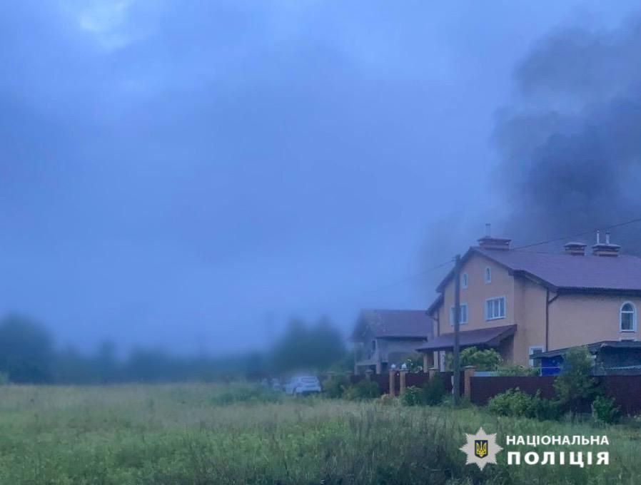 Наслідки атаки на Київську область у ніч проти 12 червня / © 