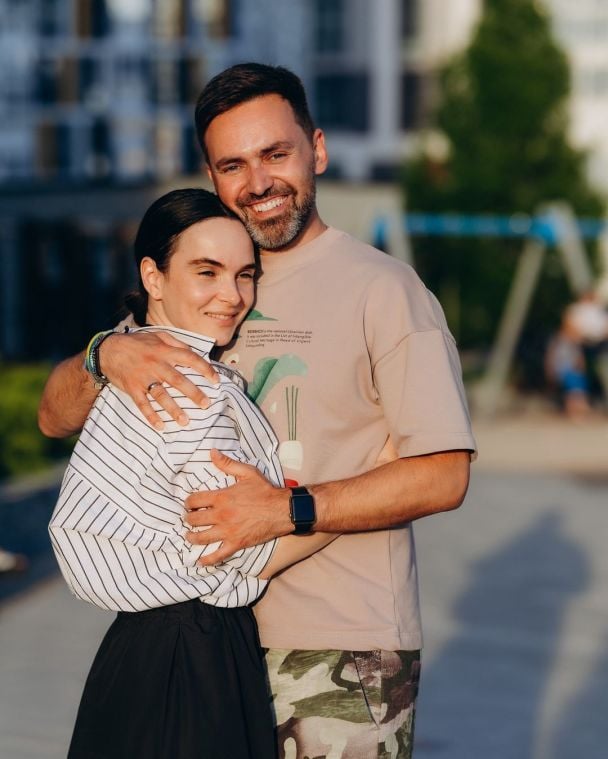 Тімур Мірошниченко з дружиною / © instagram.com/timur.miroshnychenko