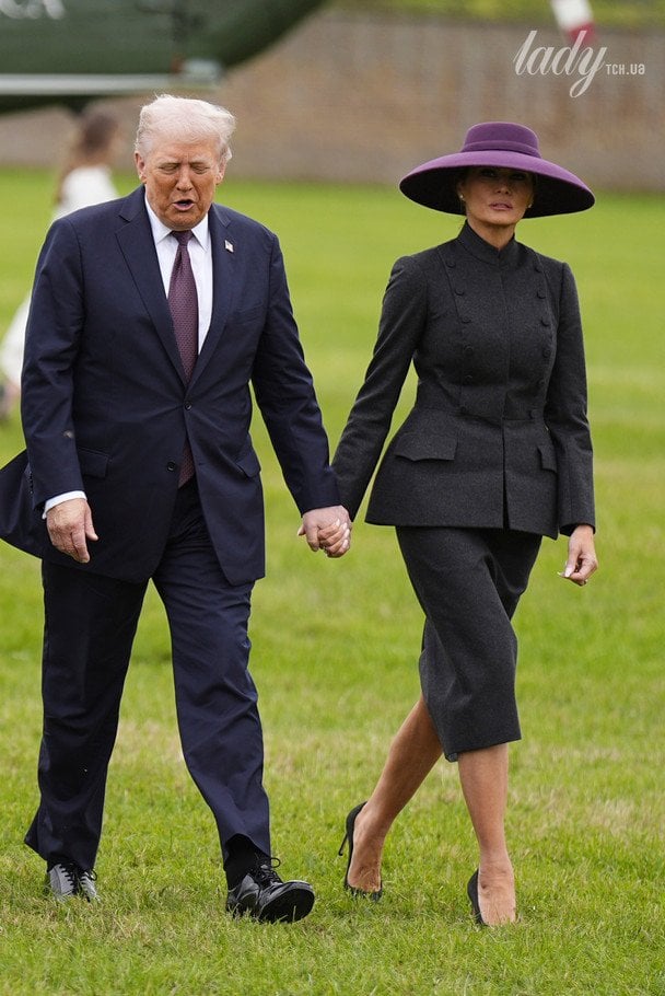 Меланія Трамп у Віндзорському замку / © Associated Press