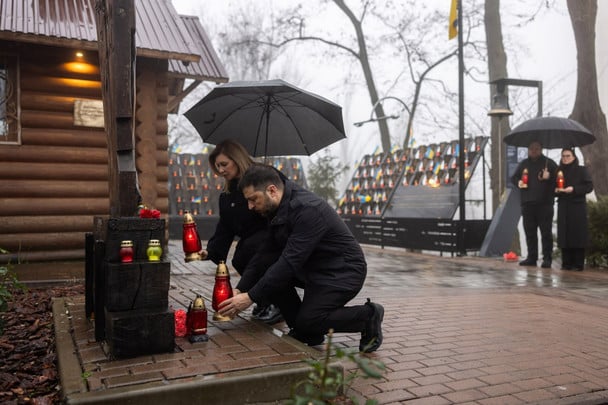 Володимир та Олена Зеленські