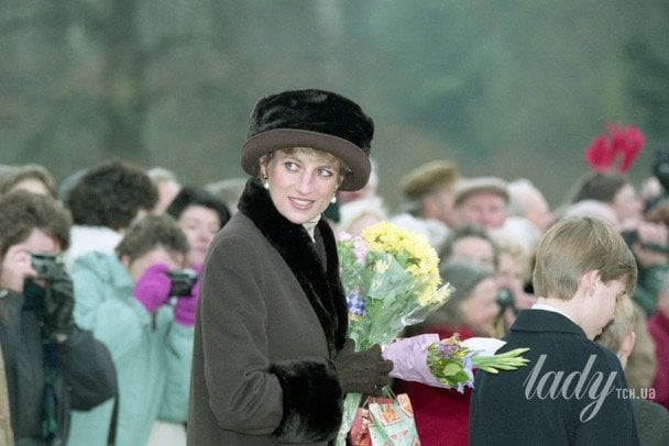 Принцесса Диана на Рождество в Сандрингеме / © Associated Press