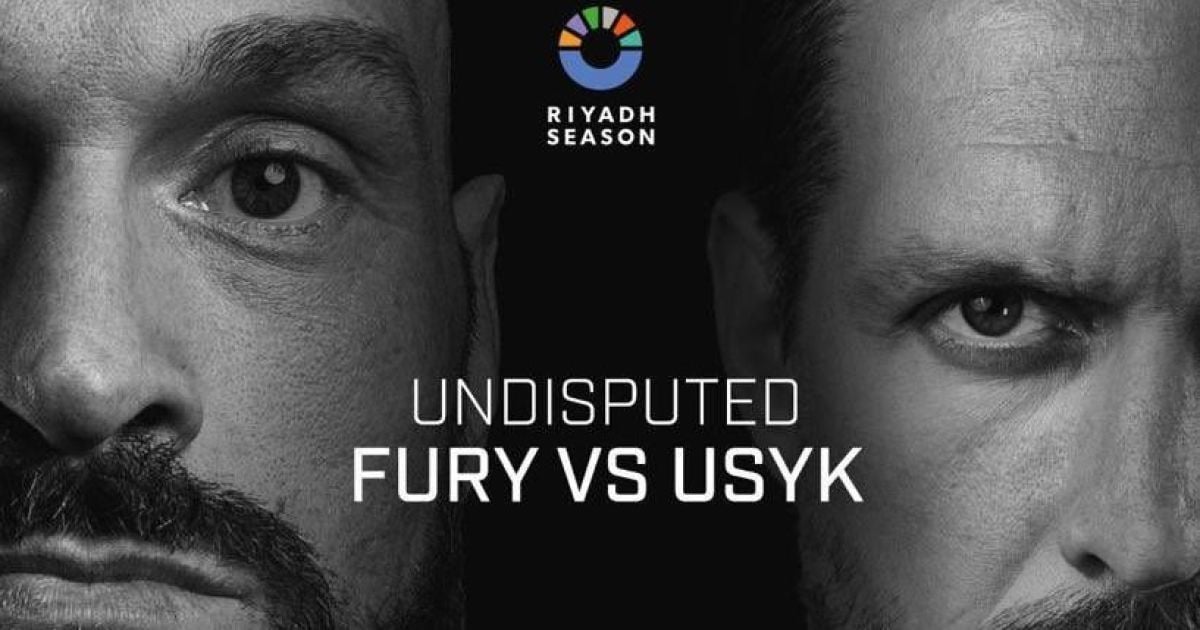 Усик – Ф'юрі / Фото: twitter.com/Tyson_Fury