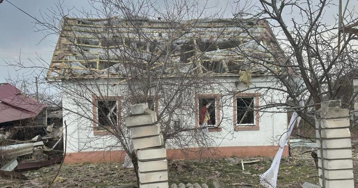 Наслідки удару РФ по Харківській області