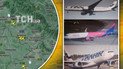Над Україною помітили три пасажирські літаки / Колаж: ТСН.ua