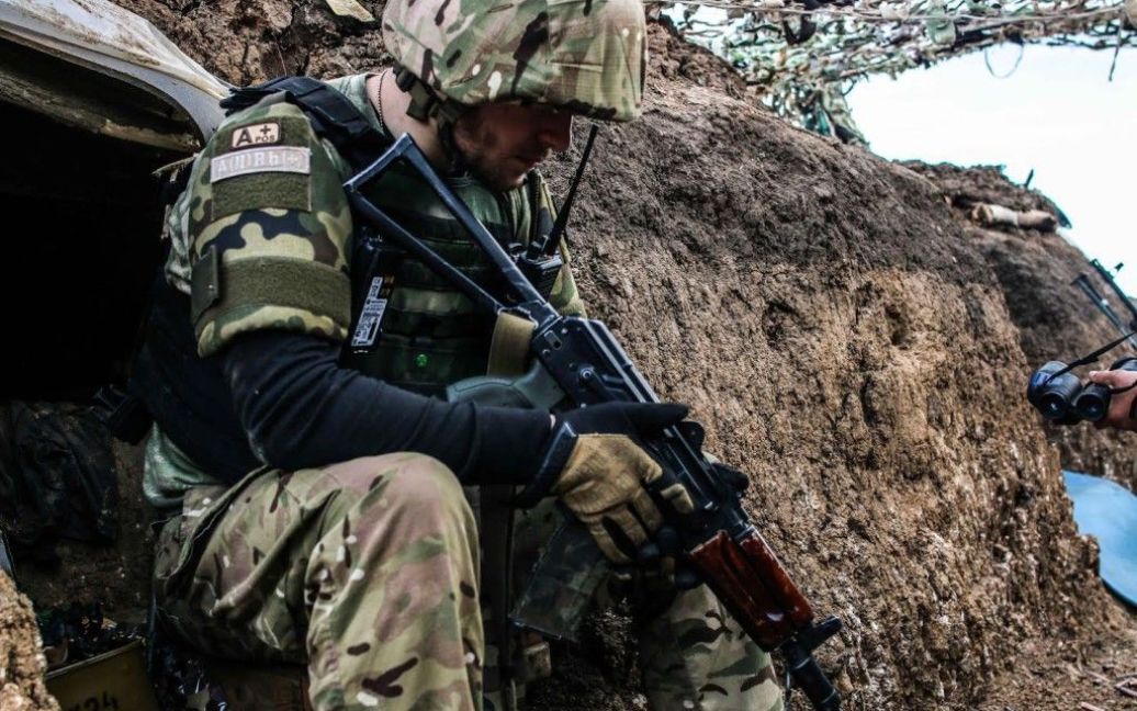 Будни украинских военных в Широкино. / © Четвертая власть