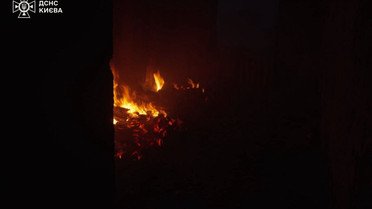 Атака на Київ 7 травня_1 / © ДСНС