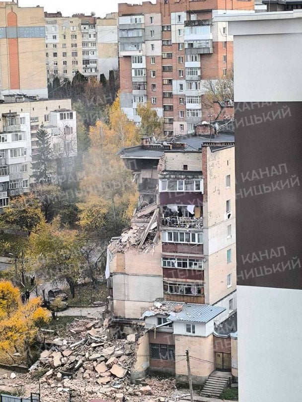 Обвал будинку у Хмельницькому