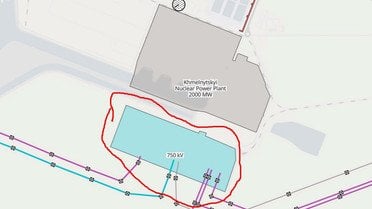 українські АЕС та підстанції і комутації поряд_4 / © Сергій Бескрестнов «Флеш»
