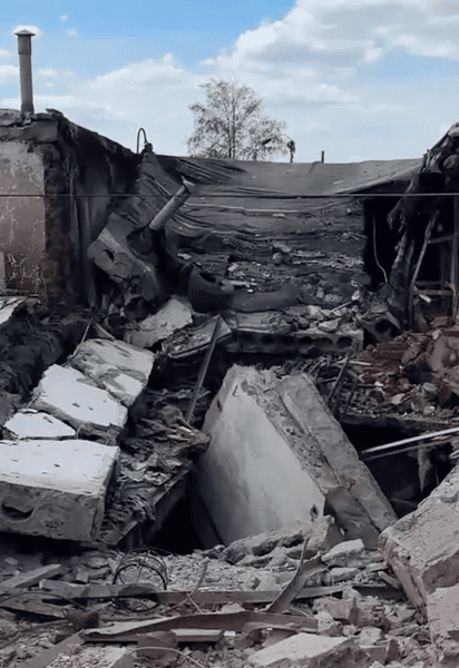Місце влучання в Білій Церкві