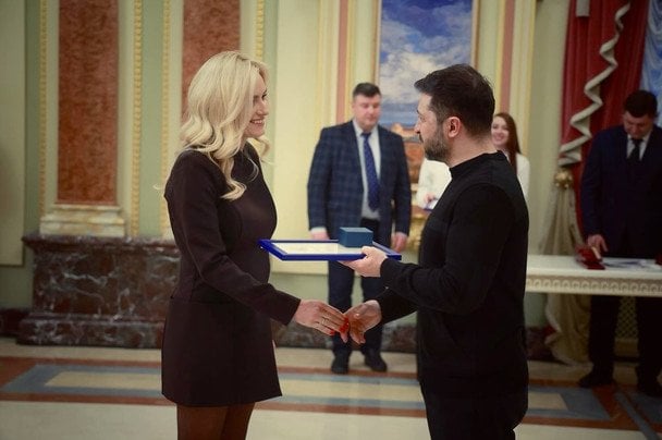 Ірина Федишин та Володимир Зеленський / © instagram.com/irynafedyshyn