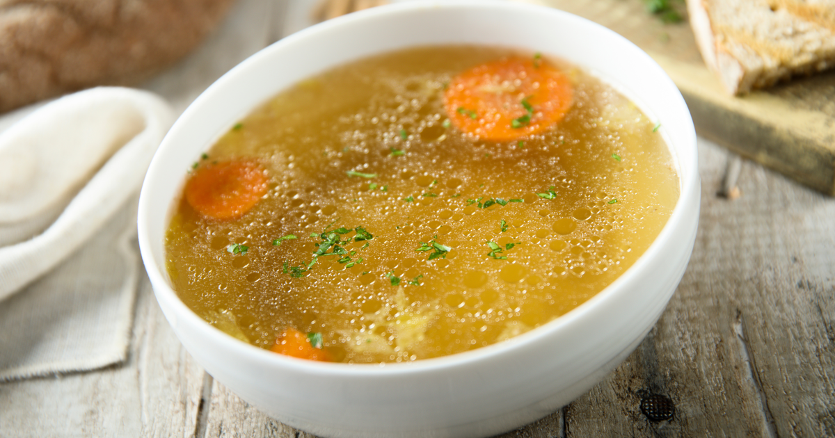 Як зварити прозорий бульйон