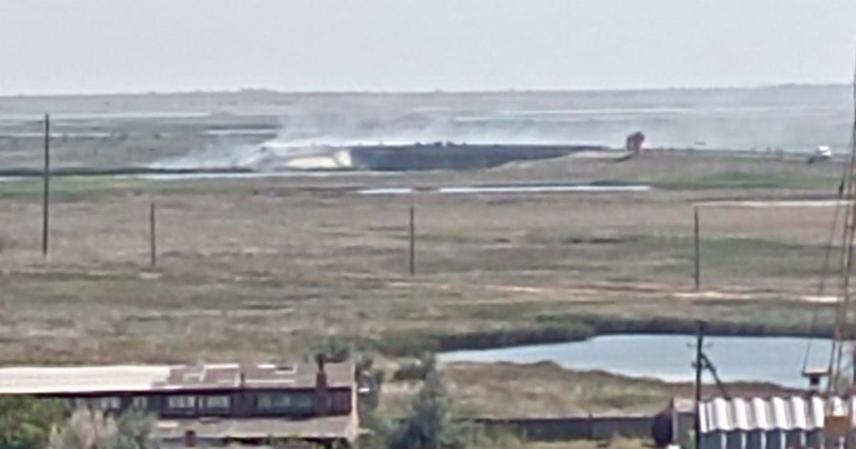 Вибухи в окупованому Генічеську