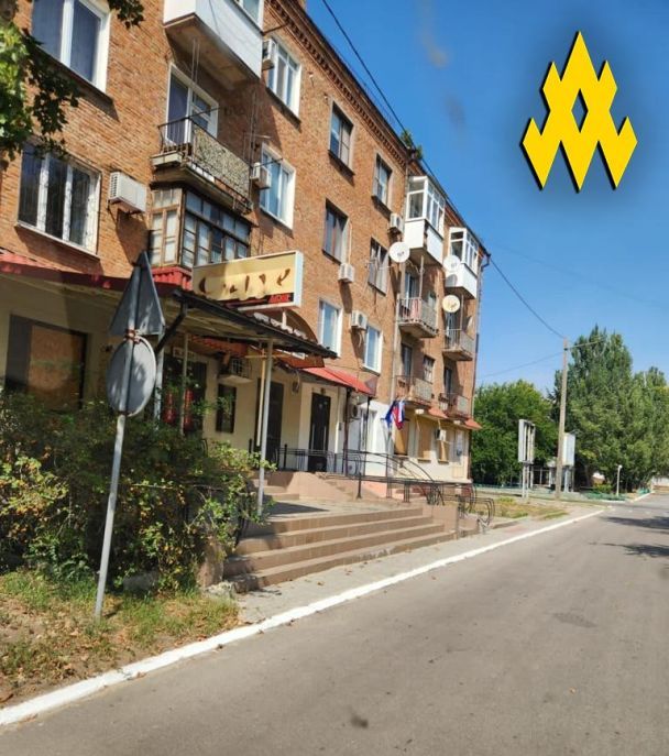 Підірваний у Новій Каховці штаб партії 