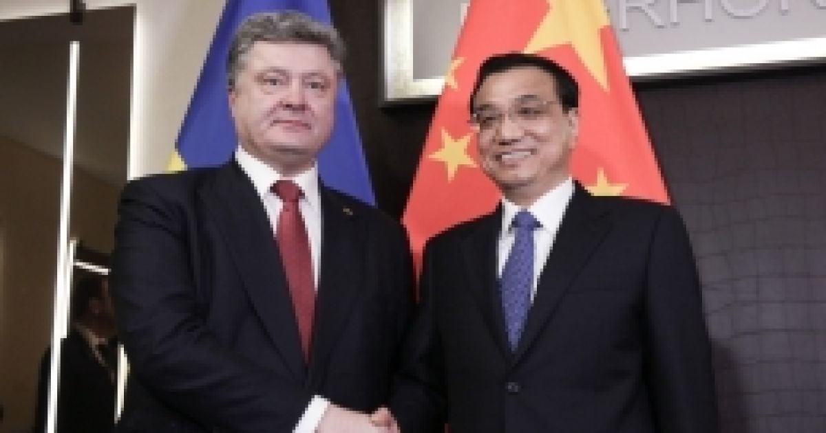 Президент пригласил премьер-министра Китая посетить с визитом Украину