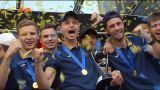 Как чемпионов мира U-20 встречали в Украине