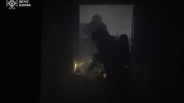 Атака на Київ 7 травня_8 / © ДСНС