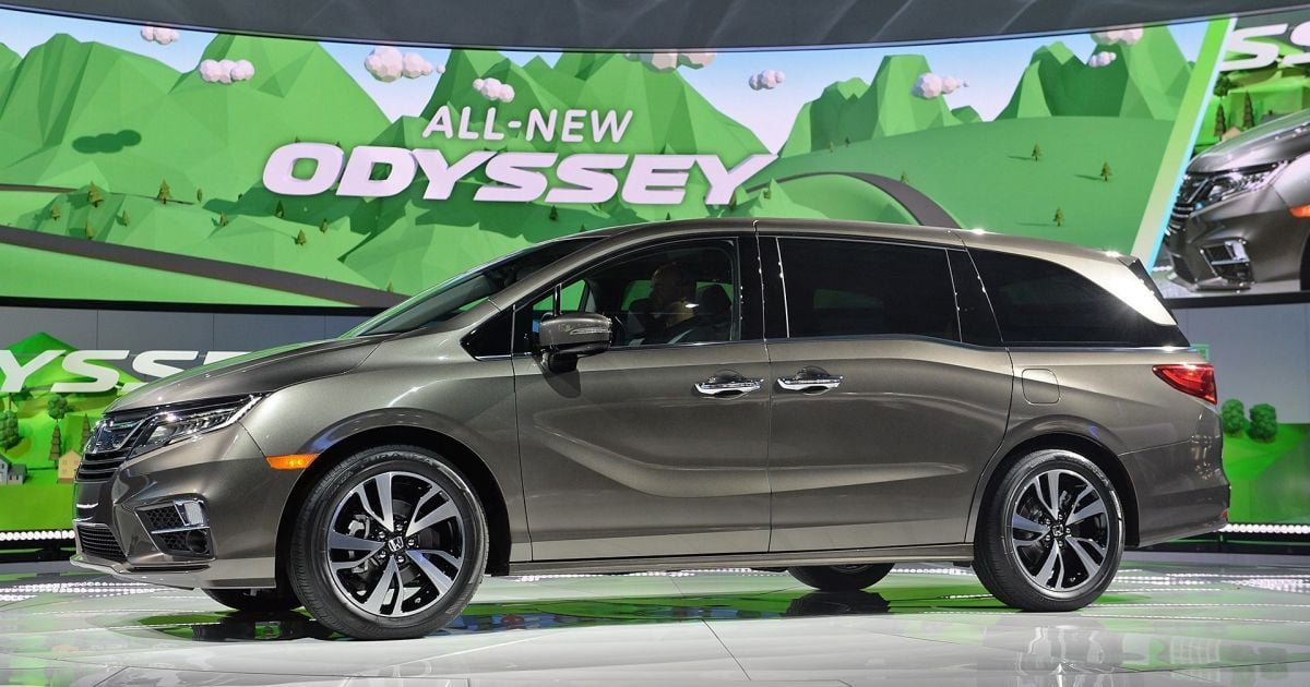 Японцы обновили минивэн Honda Odyssey
