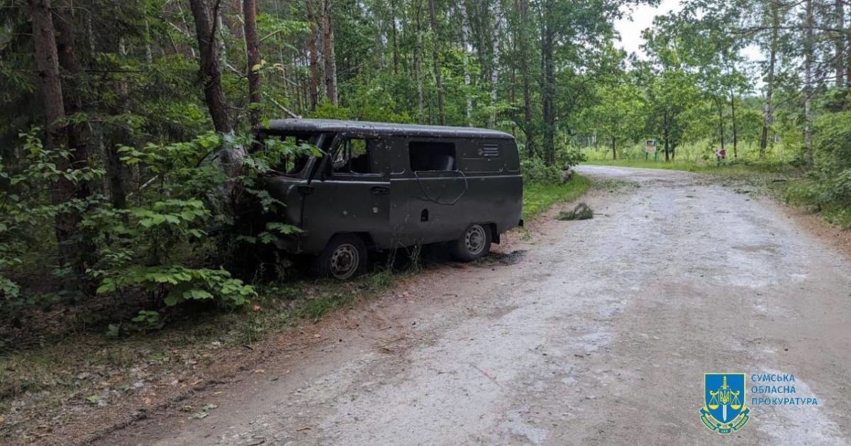Росіяни обстріляли на Сумщині автомобіль.