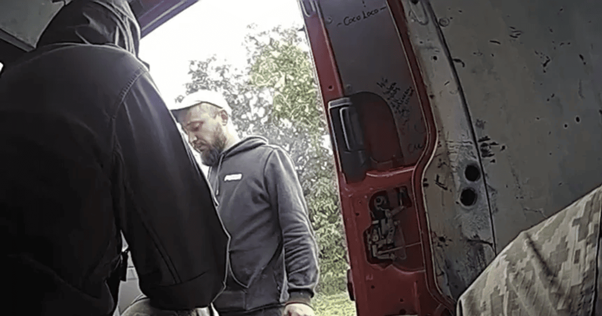 Ветеран та працівники ТЦК