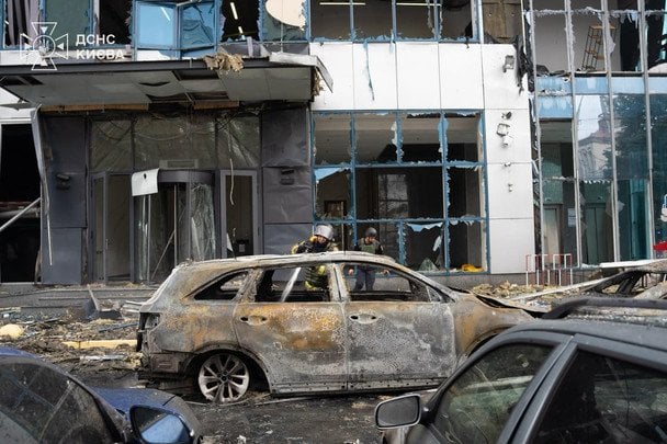Атака РФ на Київ 25 вересня / © Володимир Зеленський