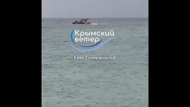 В Черном море у Ялты тонет третье за сутки российское судно