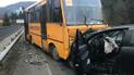 На Львівщині шкільний автобус зіткнувся з іномаркою: п’ятеро людей постраждали, серед них діти